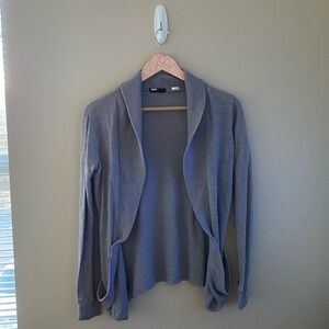 Urban Outfitters BDG Gray Open Front Shawl Cardigan Sweater Size Small